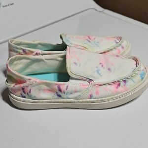 Sperrys Salty Jr. Kids Tie-Dye Slip-in Shoes